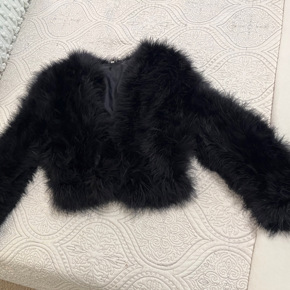 Vintage - Authentic Ostrich jacket - S